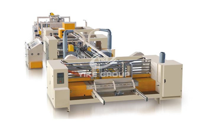 Fully Auto Carton Stiching and Folder Gluer Machine