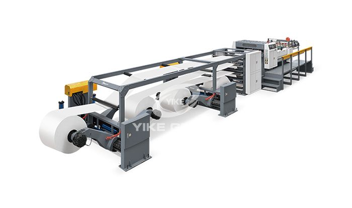 Paper Roll to Sheeter Machine