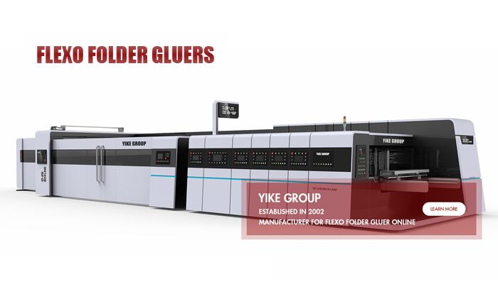 FFG-Flexo Impresora Slotter Die Cutter con Folder Gluer en línea