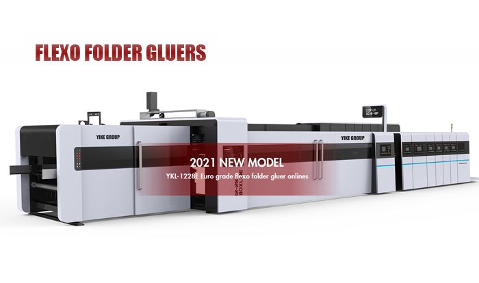 FFG-Flexo Impresora Slotter Die Cutter con Folder Gluer en línea